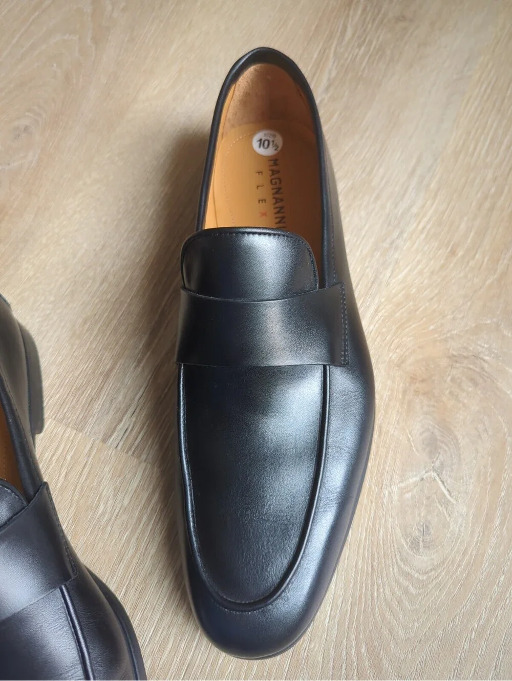 Size 10.5 Magnanni Men's Heros Apron Toe Loafers - Exclusive